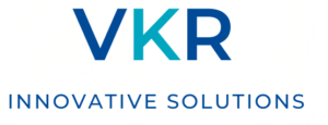 VKR Logo with Circuit Motifs